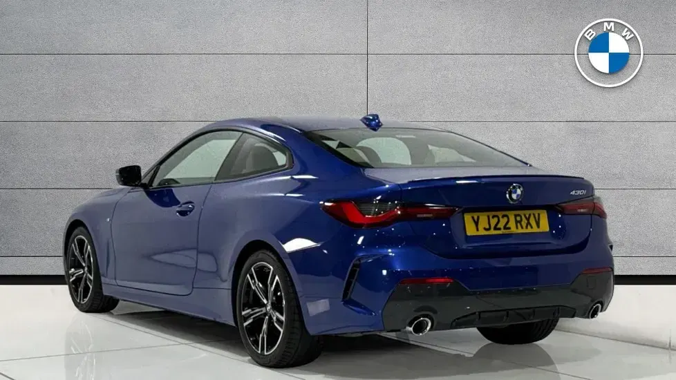 Used BMW 430 M Sport 245 HP (180 kW) 2022 Blue Coupe