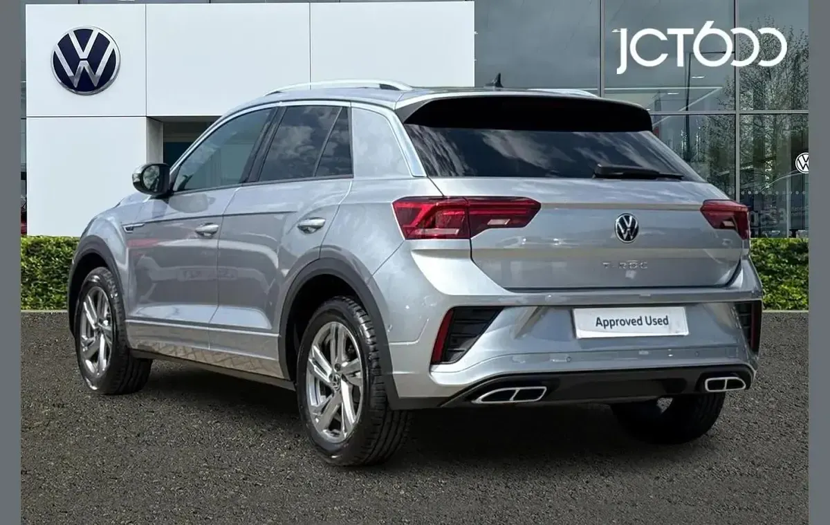 New VW T-Roc R-line 150 HP (110 kW) 2025 Silver SUV