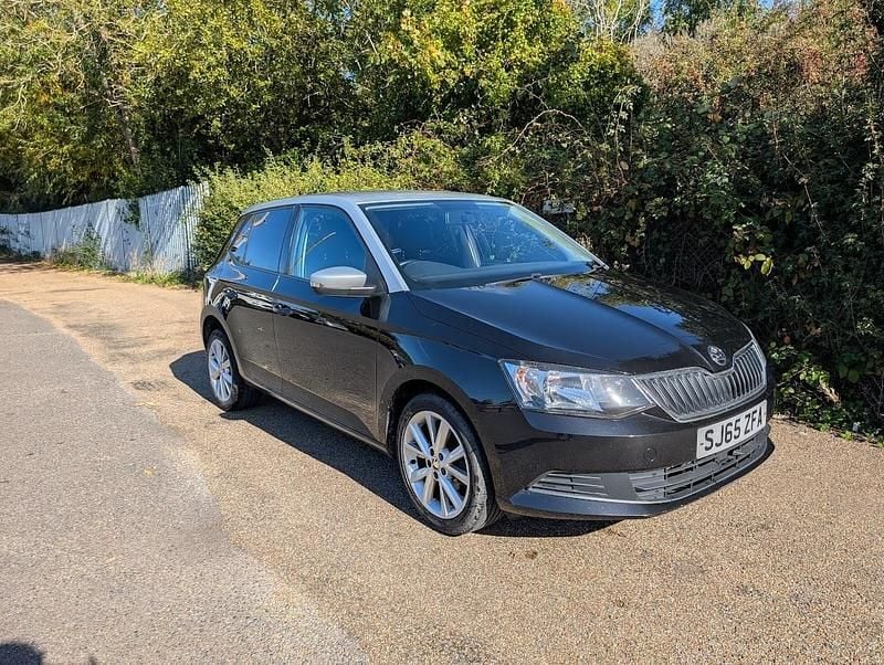 Used Skoda Fabia SE 2015 Black Hatchback