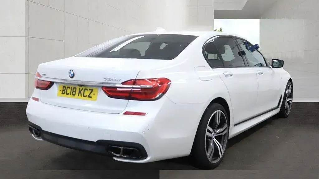 Used BMW 730 M Sport 2018 White Sedan