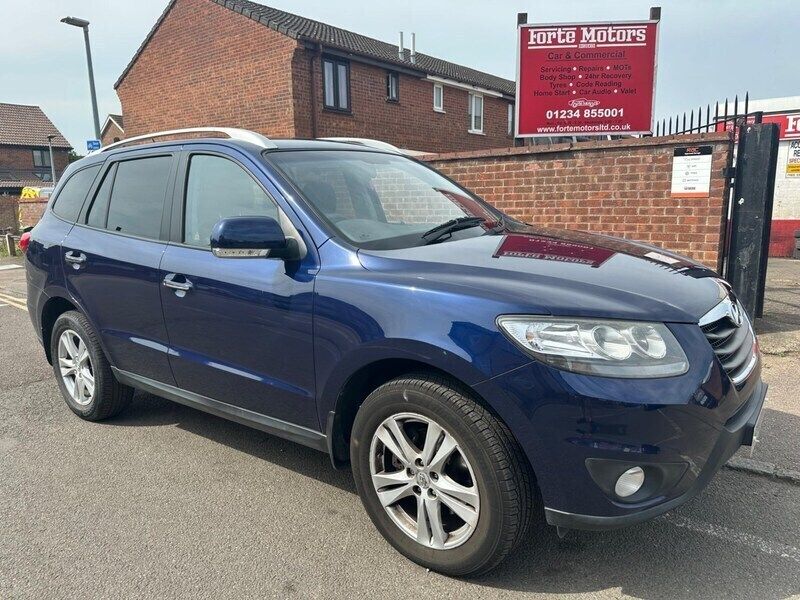 Blue Used 2010 Hyundai Santa Fe Premium SUV | £4,150 (Fair price) - Image 1/4