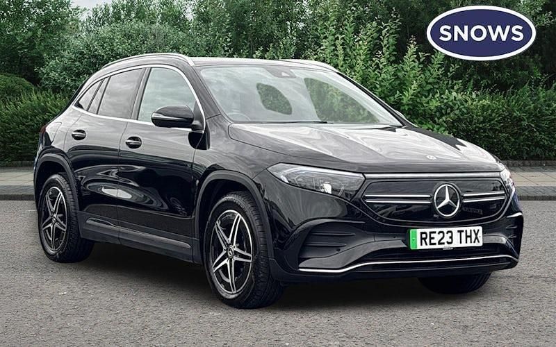 Used Mercedes EQA250+ AMG line 139 kW (190 HP) 2023 Black SUV