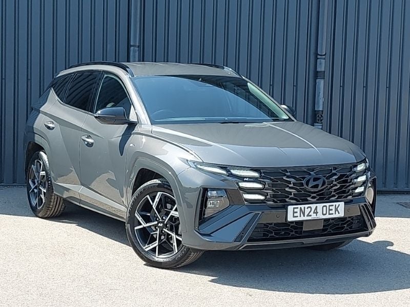 Grey Used 2024 Hyundai Tucson N Line SUV | £26,998 (Fair price) - Image 1/4