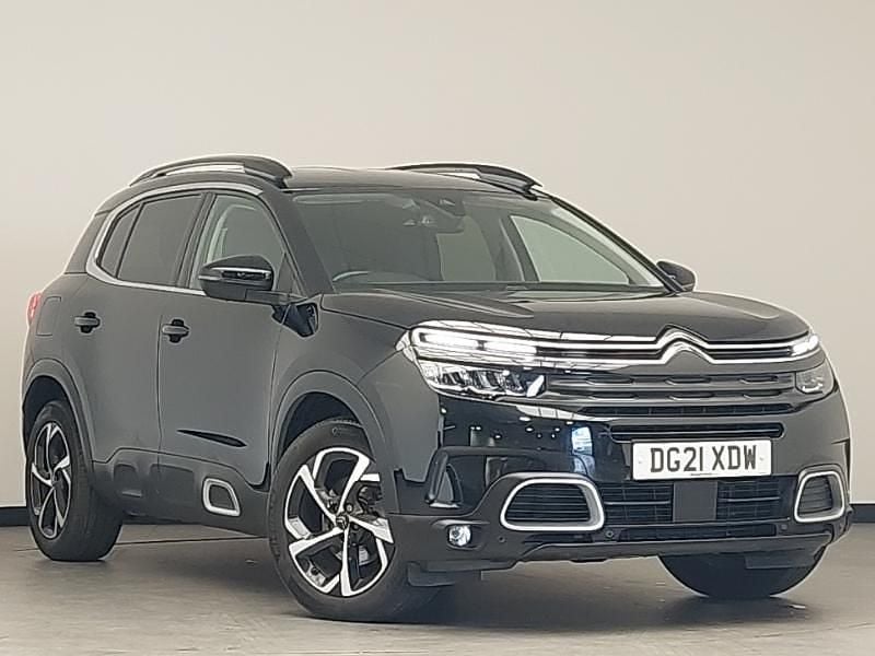 Black Used 2021 Citroën C5 Aircross Shine SUV | £14,498 (Fair price) - Image 1/4