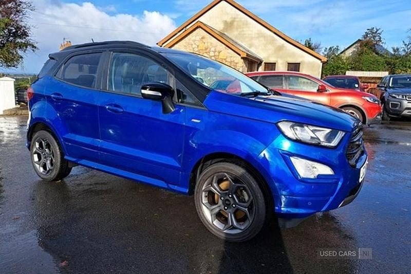Blue Used 2018 Ford Ecosport ST-Line SUV | £7,995 (Good price) - Image 1/1