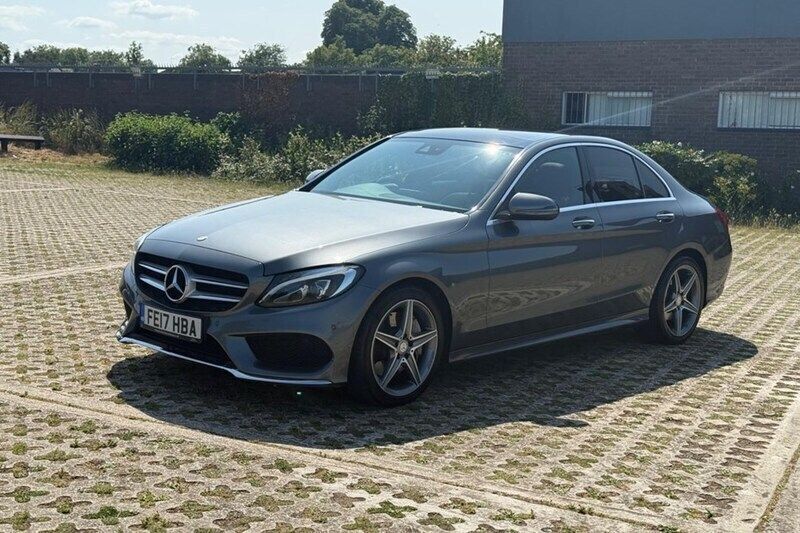 Grey Used 2017 Mercedes C250 AMG Line Premium Plus Sedan | £15,995 (Fair price) - Image 1/4