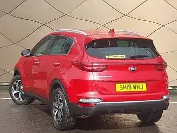 Used Kia Sportage 130 HP (95 kW) 2019 Red SUV