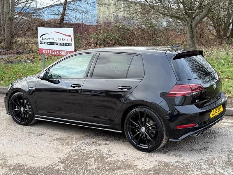 Used VW Golf VII R 2019 Black Hatchback