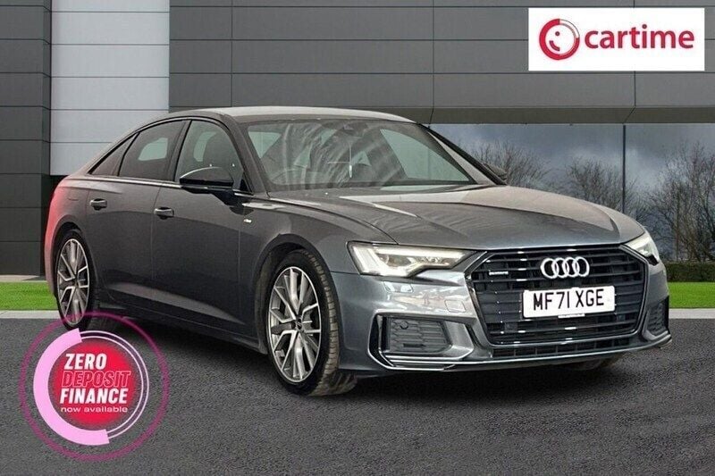 Grey Used 2021 Audi A6 Black Edition Sedan | £24,599 (Good price) - Image 1/3