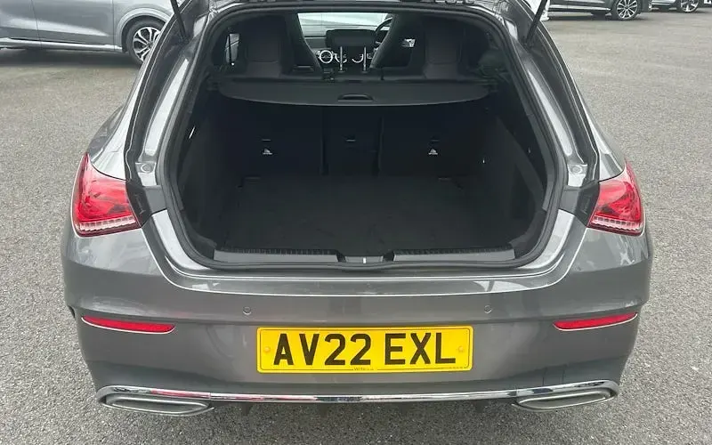 Used Mercedes CLA180 AMG Line Premium Plus 136 HP (100 kW) 2022 Grey Coupe