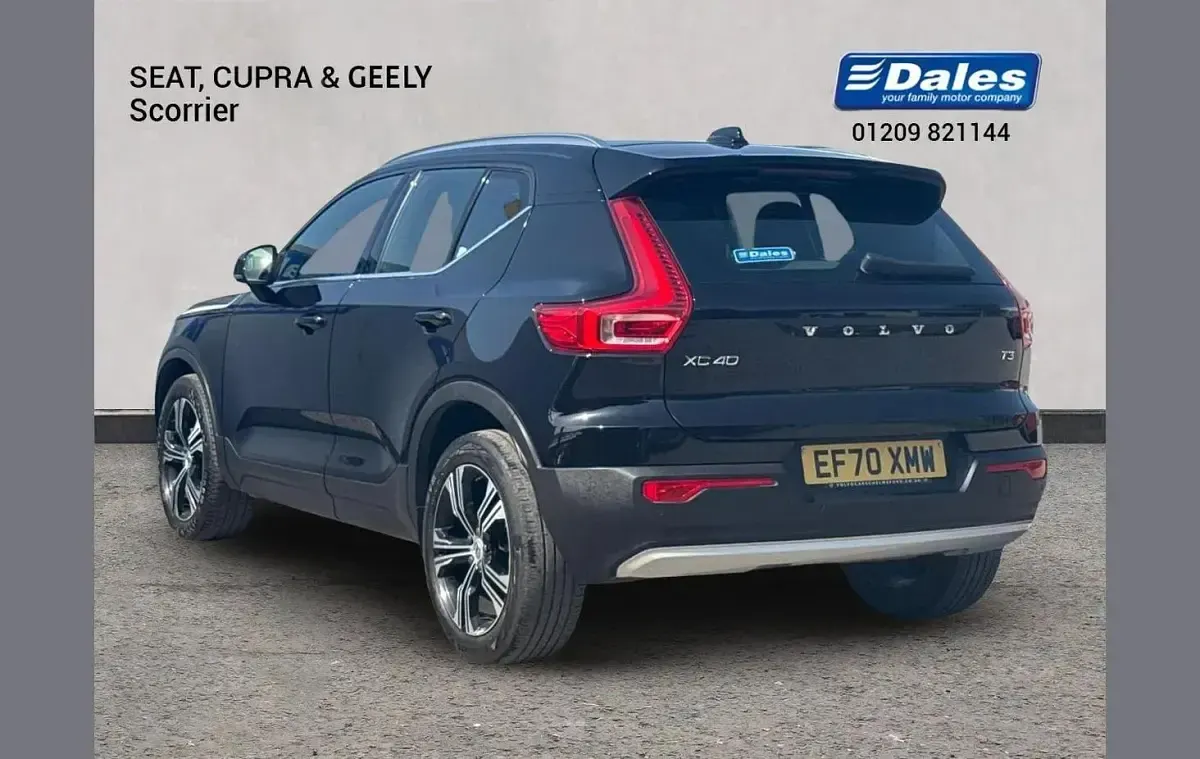 Used Volvo XC40 Inscription 161 HP (118 kW) 2021 Black SUV
