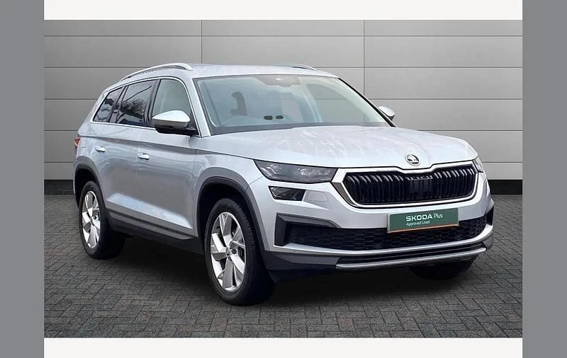Used Skoda Kodiaq SE L 150 HP (110 kW) 2021 Brilliant silver SUV