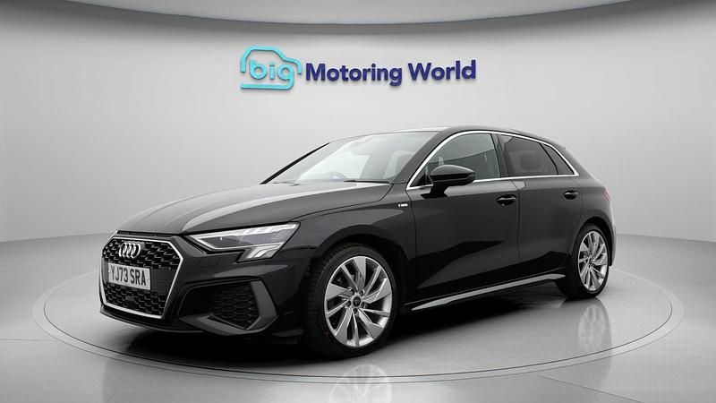 Used Audi A3 S-Line 148 HP (108 kW) 2024 Black Hatchback