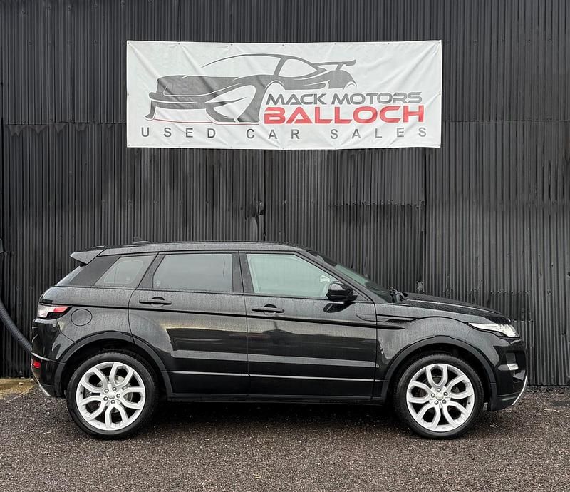 Used Land Rover Range Rover evoque Dynamic 2015 Black Estate