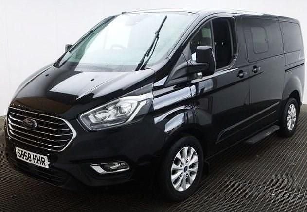 Black Used 2019 Ford Tourneo Custom Titanium Van | £19,990 (Fair price) - Image 1/1
