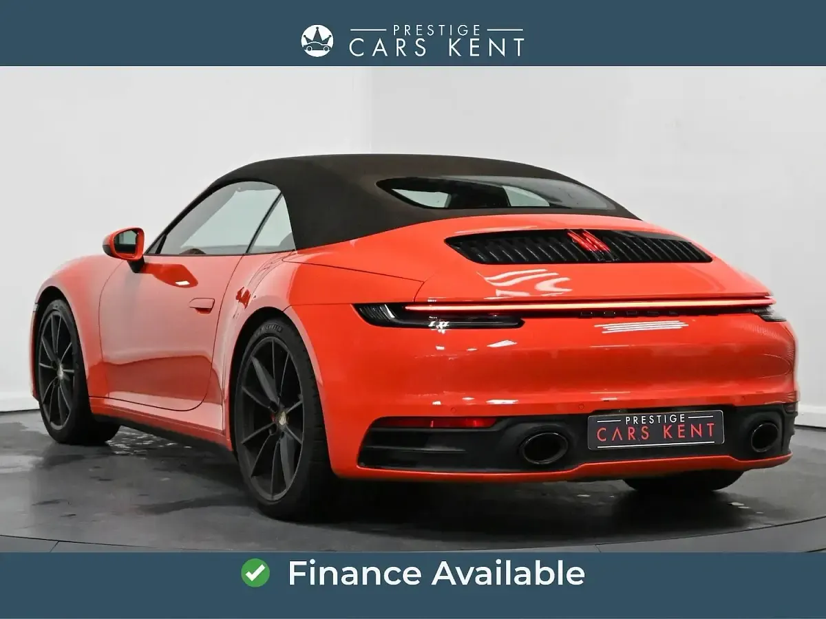 Used Porsche 911 Carrera S Cabriolet 450 HP (330 kW) 2019 Orange Cabriolet