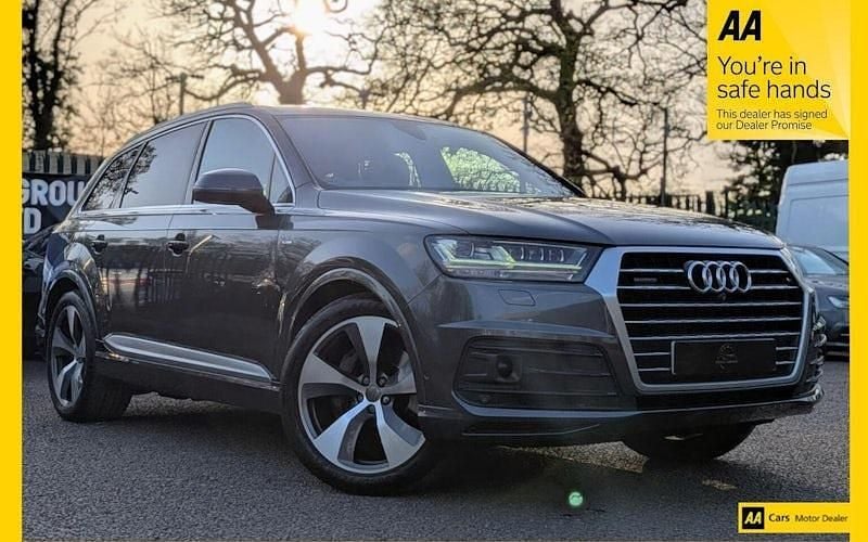 Used Audi Q7 S-Line 286 HP (210 kW) 2018 Grey SUV