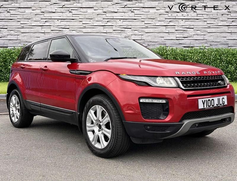Red Used 2016 Land Rover Range Rover evoque SE Estate | £7,500 (Fair price) - Image 1/3