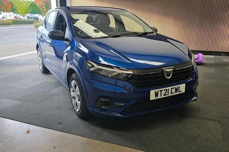 Blue Used 2021 Dacia Sandero Essentiel Hatchback | £7,495 (Fair price) - Image 1/1