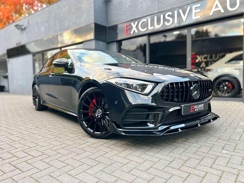 Black Used 2019 Mercedes CLS350 AMG line Coupe | £22,950 (Fair price) - Image 1/4
