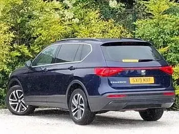 Used Seat Tarraco SE 150 HP (110 kW) 2019 Blue SUV