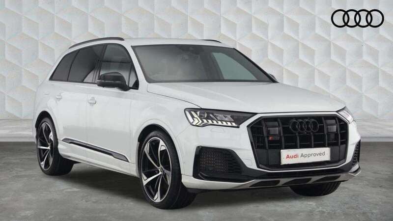 White Used 2021 Audi SQ7 Black Edition SUV | £54,500 (Fair price) - Image 1/4