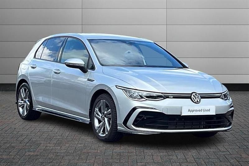 Reflex silver Used 2024 VW Golf VIII R-line Hatchback | £26,095 (A bit pricey) - Image 1/4