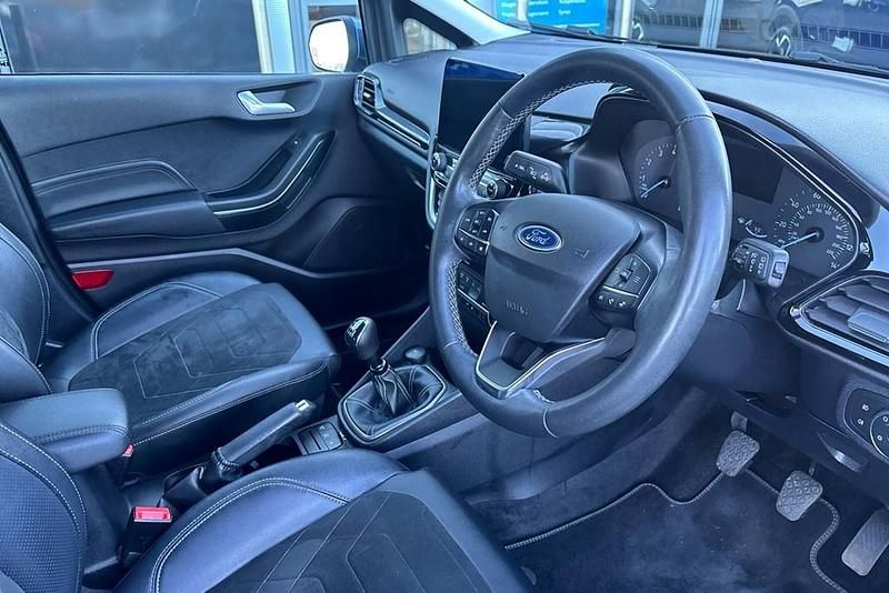 Used Ford Fiesta Titanium X 125 HP (91 kW) 2023 Blue Hatchback