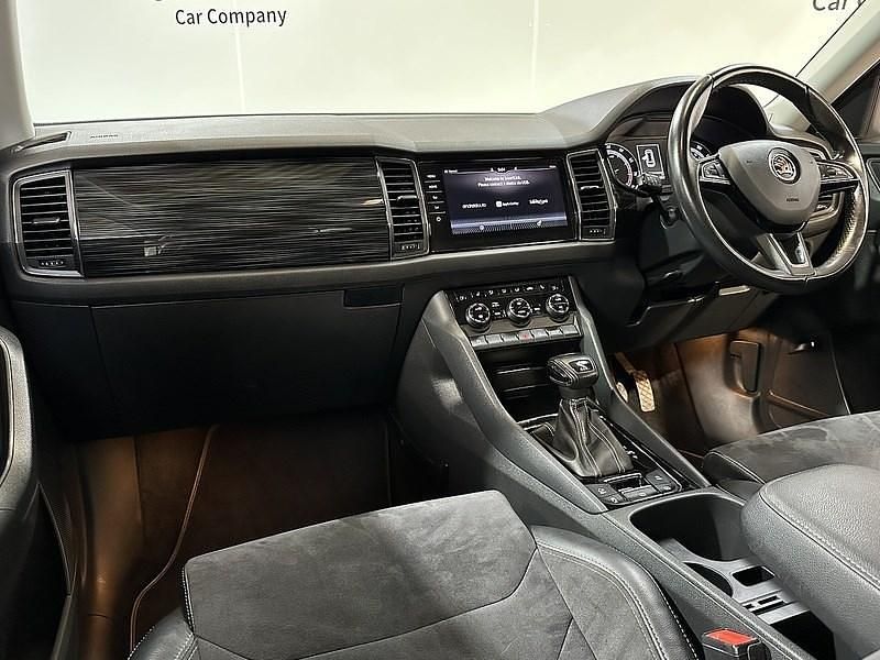 Used Skoda Kodiaq SE L 150 HP (110 kW) 2018 White SUV