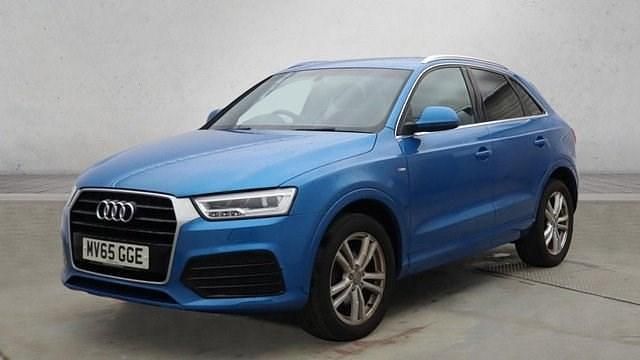 Used Audi Q3 S-Line 150 HP (110 kW) 2015 Blue SUV