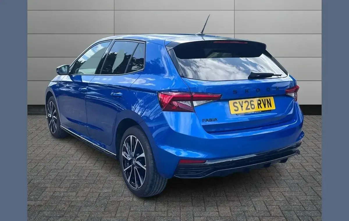 New Skoda Fabia Monte Carlo 113 HP (83 kW) 2026 Blue Hatchback