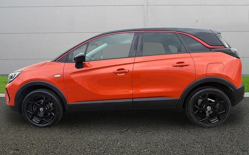 Used Vauxhall Crossland GS Line 110 HP (80 kW) 2022 Orange SUV