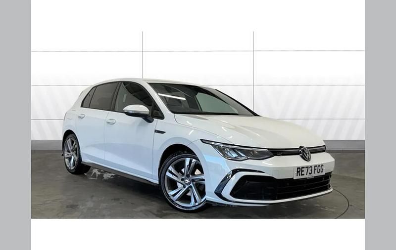 Used VW Golf VIII R-line 147 HP (108 kW) 2023 White Hatchback