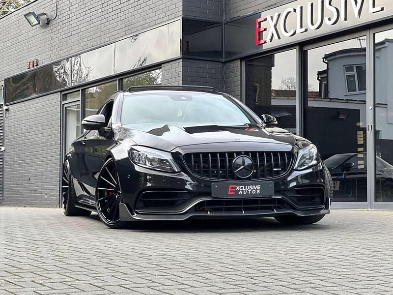 Black Used 2019 Mercedes C63S AMG Premium Plus Coupe | £42,950 (Fair price) - Image 1/4