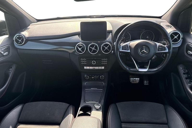 Used Mercedes B200 AMG line 136 HP (100 kW) 2016 Black MPV