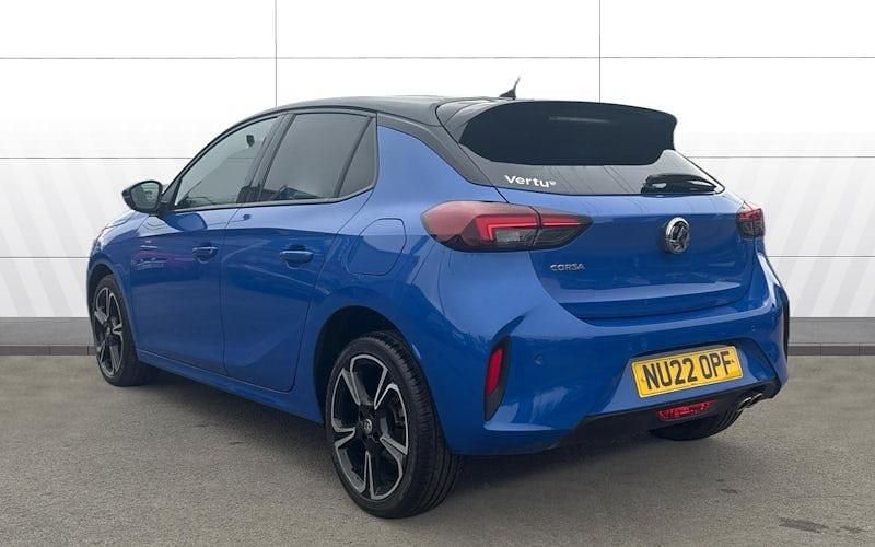 Used Vauxhall Corsa Edition 131 HP (96 kW) 2022 Blue Hatchback