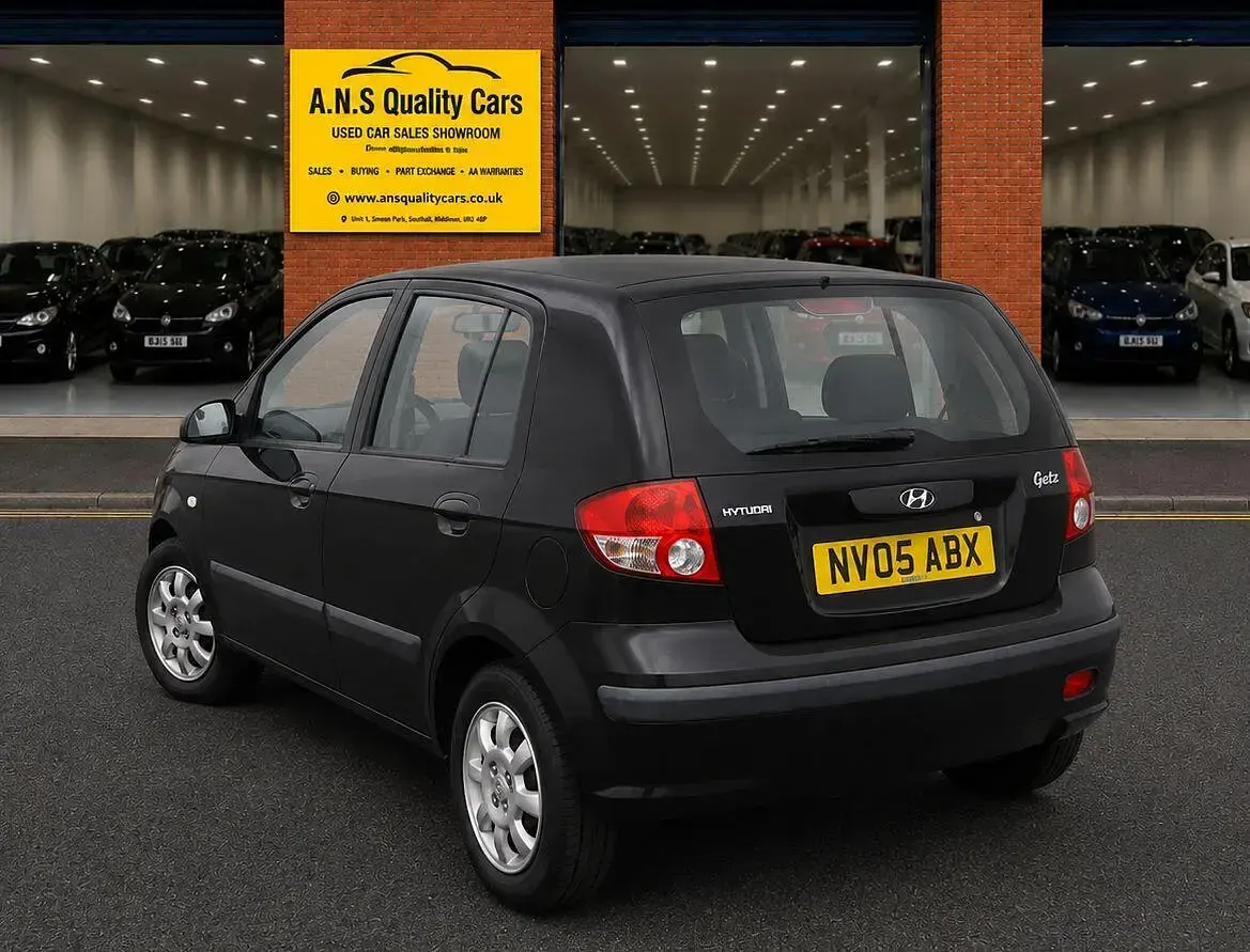 Used Hyundai Getz 82 HP (60 kW) 2005 Black Hatchback