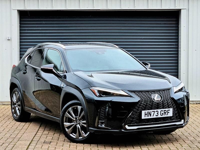 Black Used 2023 Lexus UX 250h Sport Design Packet SUV | £21,995 (Good price) - Image 1/4