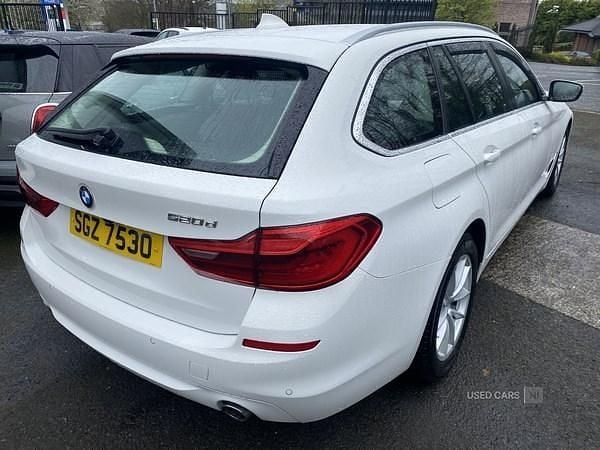 Used BMW 520 Comfort Edition 2020 White Estate