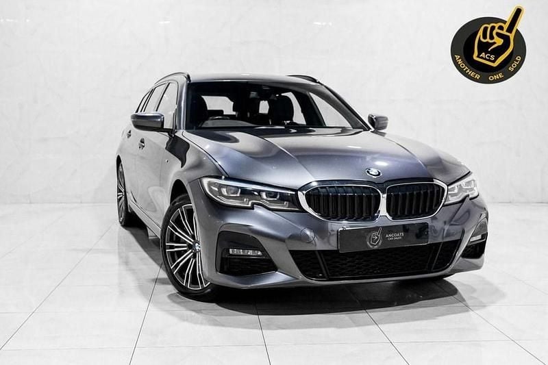 Grey Used 2020 BMW 330e M Sport Estate | £18,300 (Fair price) - Image 1/4