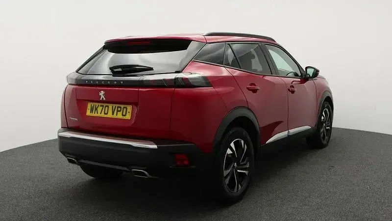 Used Peugeot 2008 Allure 130 HP (95 kW) 2020 Red SUV