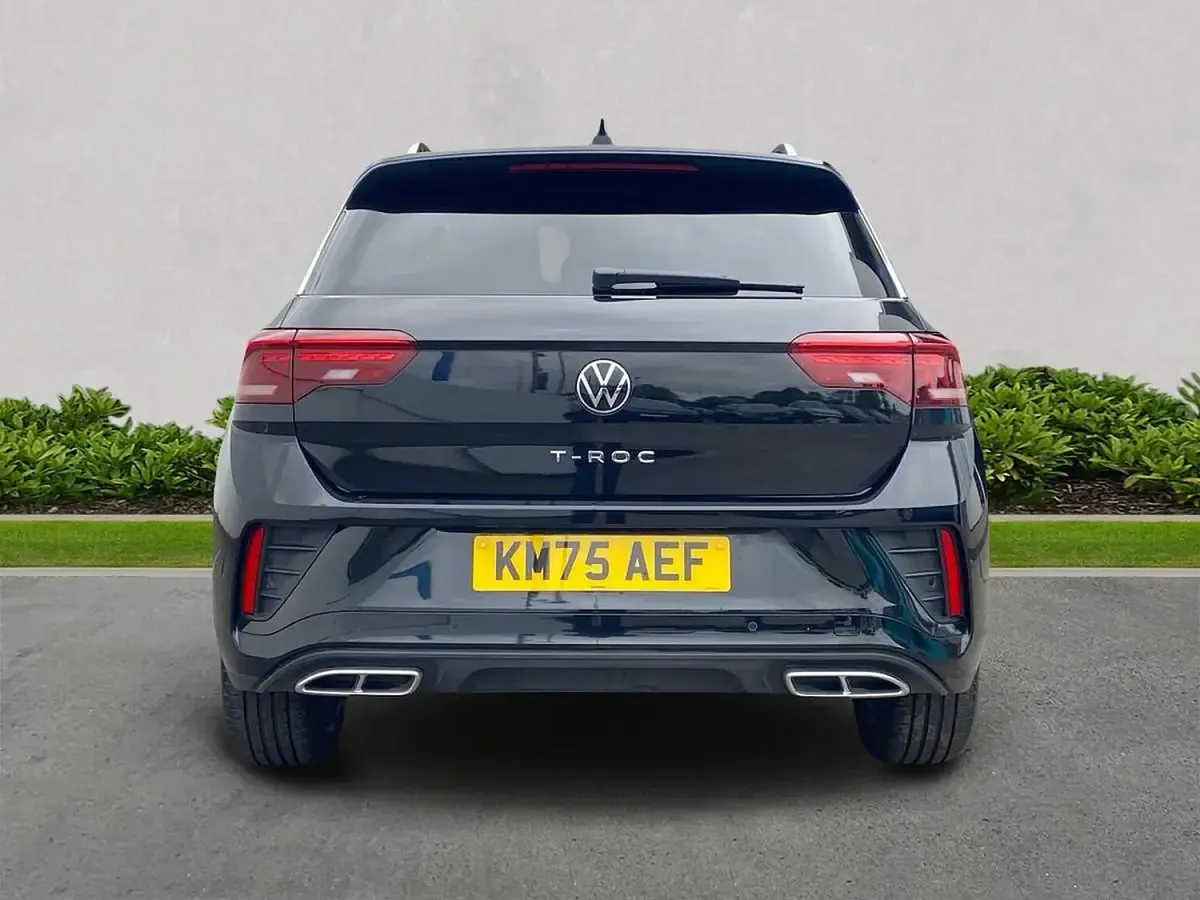 Used VW T-Roc R-line 150 HP (110 kW) 2025 Black SUV