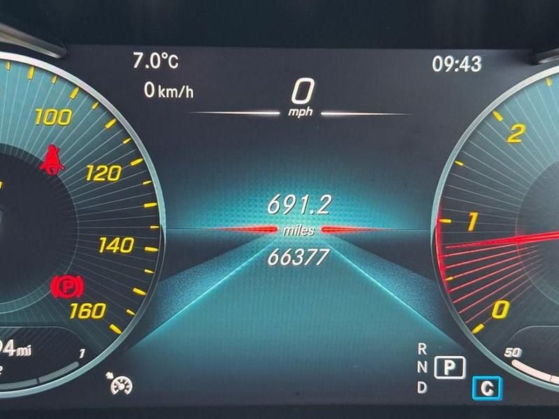 Used Mercedes C300 AMG line 245 HP (180 kW) 2020 Grey Sedan