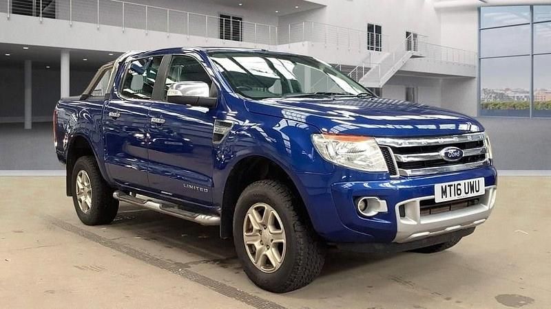 Used Ford Ranger Limited 150 HP (110 kW) 2016 Blue Pickup