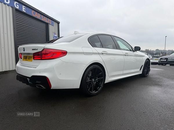 Used BMW 520 M Sport 2019 White Sedan