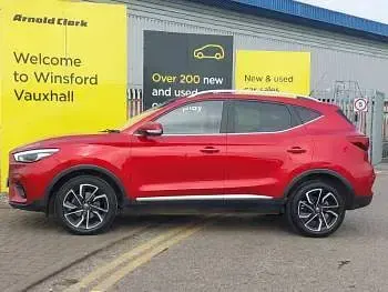 Used MG ZS Exclusive 106 HP (77 kW) 2023 Red SUV