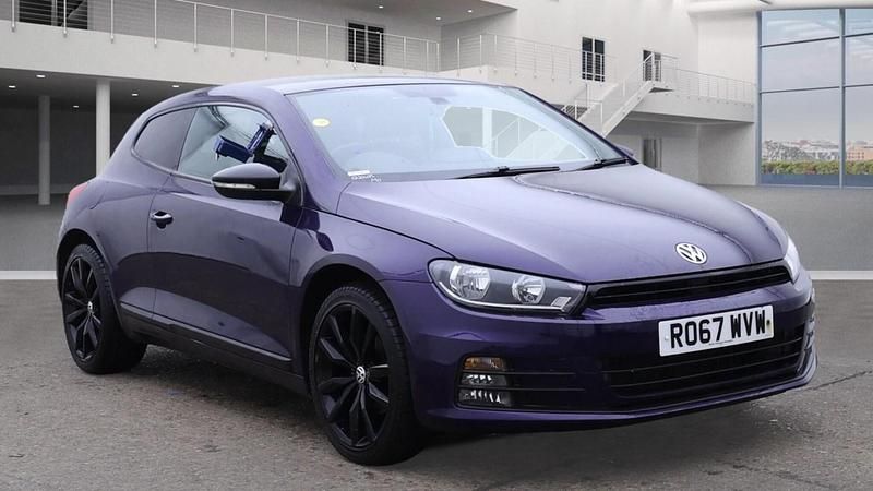 Mauve/purple Used 2017 VW Scirocco Black Edition Coupe | £8,494 (Fair price) - Image 1/4