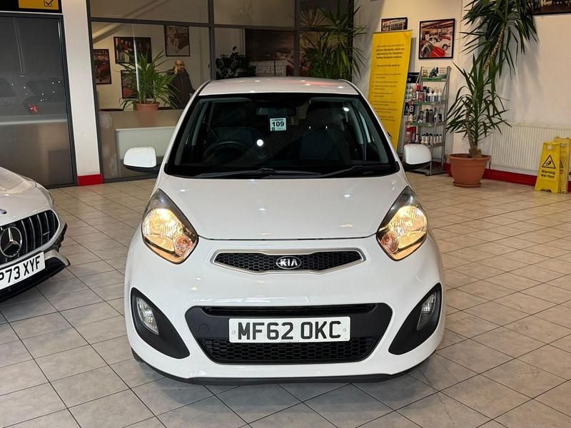 Used Kia Picanto 68 HP (50 kW) 2012 White Hatchback