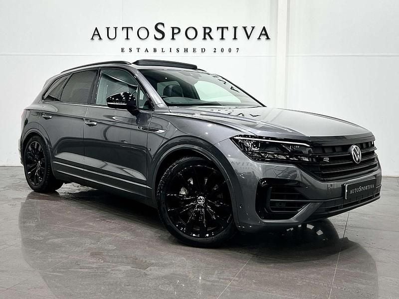 Grey Used 2021 VW Touareg Black Edition SUV | £34,992 (Super price) - Image 1/3