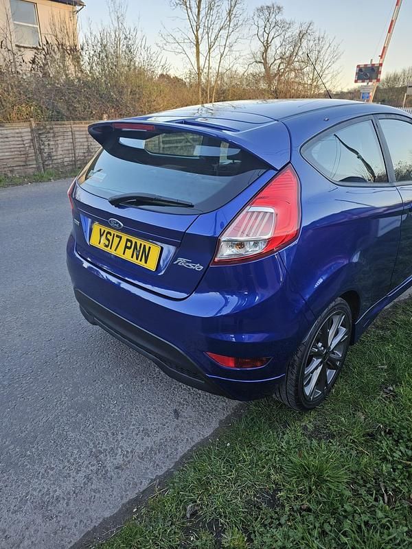 Used Ford Fiesta ST-Line 2017 Blue Hatchback